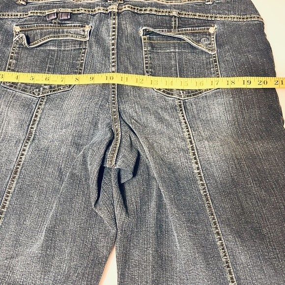 Venezia women's denim cotton pockets decorative seams Bermuda shorts 18/16 pics - Picture 11 of 16